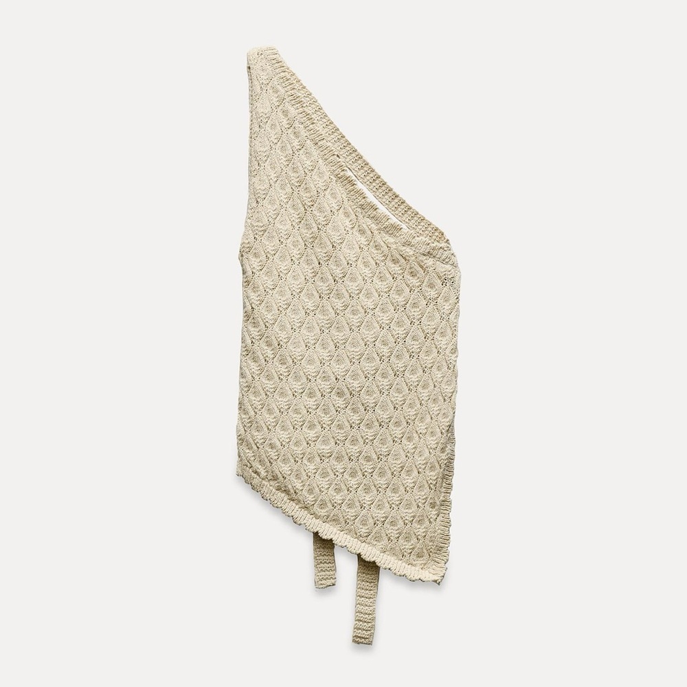 Zara Open Back Asymmetric Top